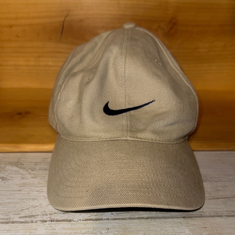 Nike Beige Cap Hat One Size Fits All